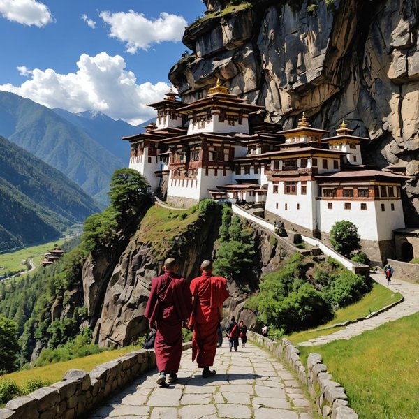 Comment organiser une visite des monastères bouddhistes au Bhoutan?