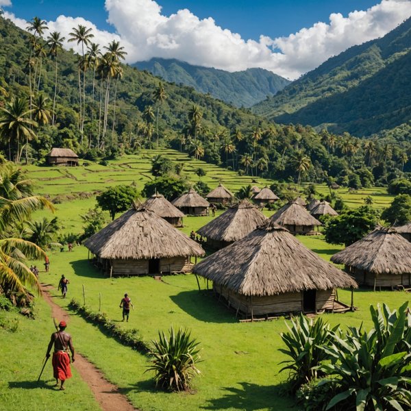Comment planifier une visite des villages traditionnels en Papouasie-Nouvelle-Guinée?