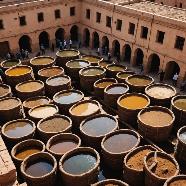 Où découvrir les traditions de la tannerie au Maroc : ateliers et artisans ?